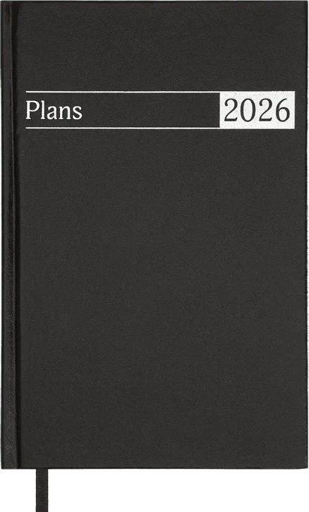 Щоденник А5 дат2026 Urban чорний