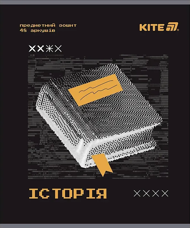 Зошит 48 аркушів клітинка Предметка-Історія гібр лак+УФ, Techno