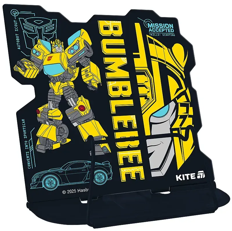 Підставка для книг «Transformers» металева
