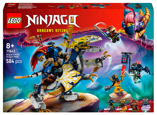 Конструктор Ninjago Розбійник: Робот-вершник на драконі