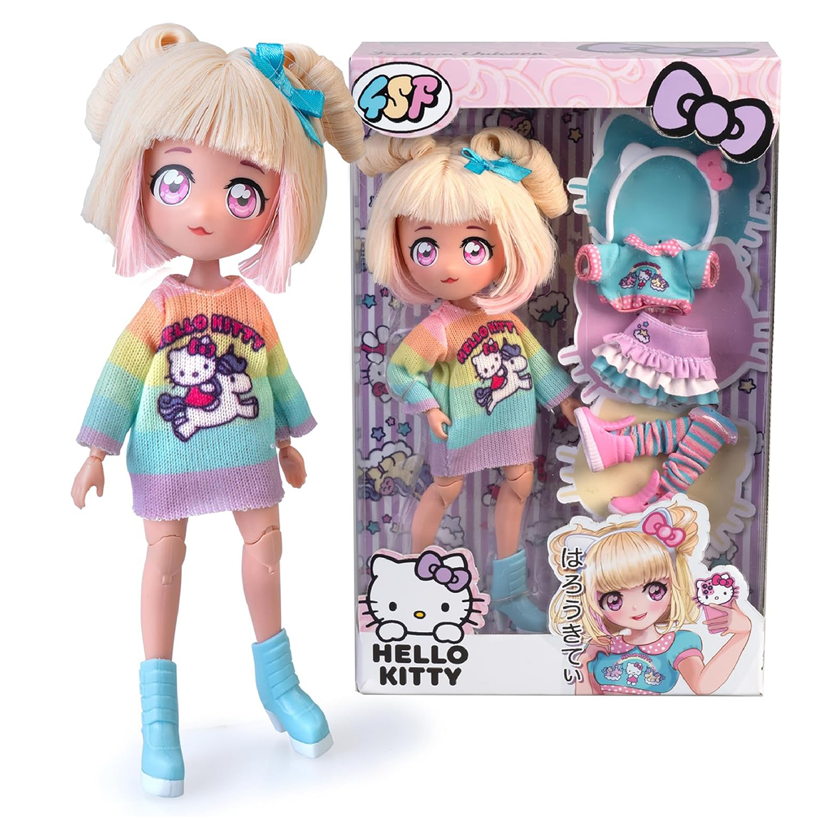 Ігровий набір «4SF Manga Dolls»серії«Hello Kitty»Золота Ролер Діва