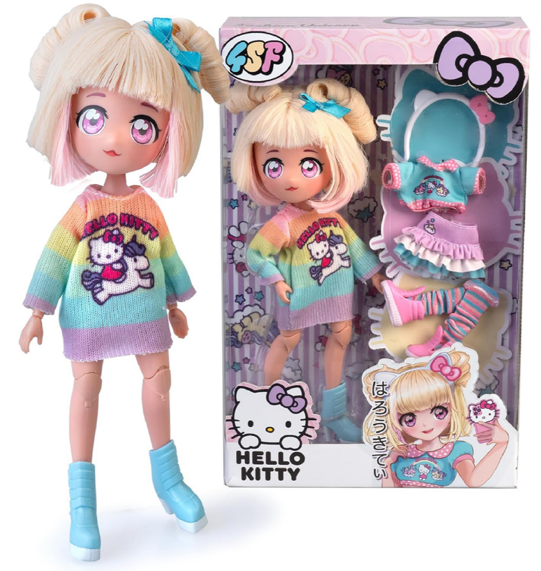 Ігровий набір «4SF Manga Dolls» «Hello Kitty» Стильна Цукерочка-Єдиноріг