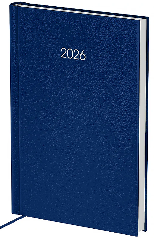 Щоденник А5 дат2026 Classic City с/т темно-синій