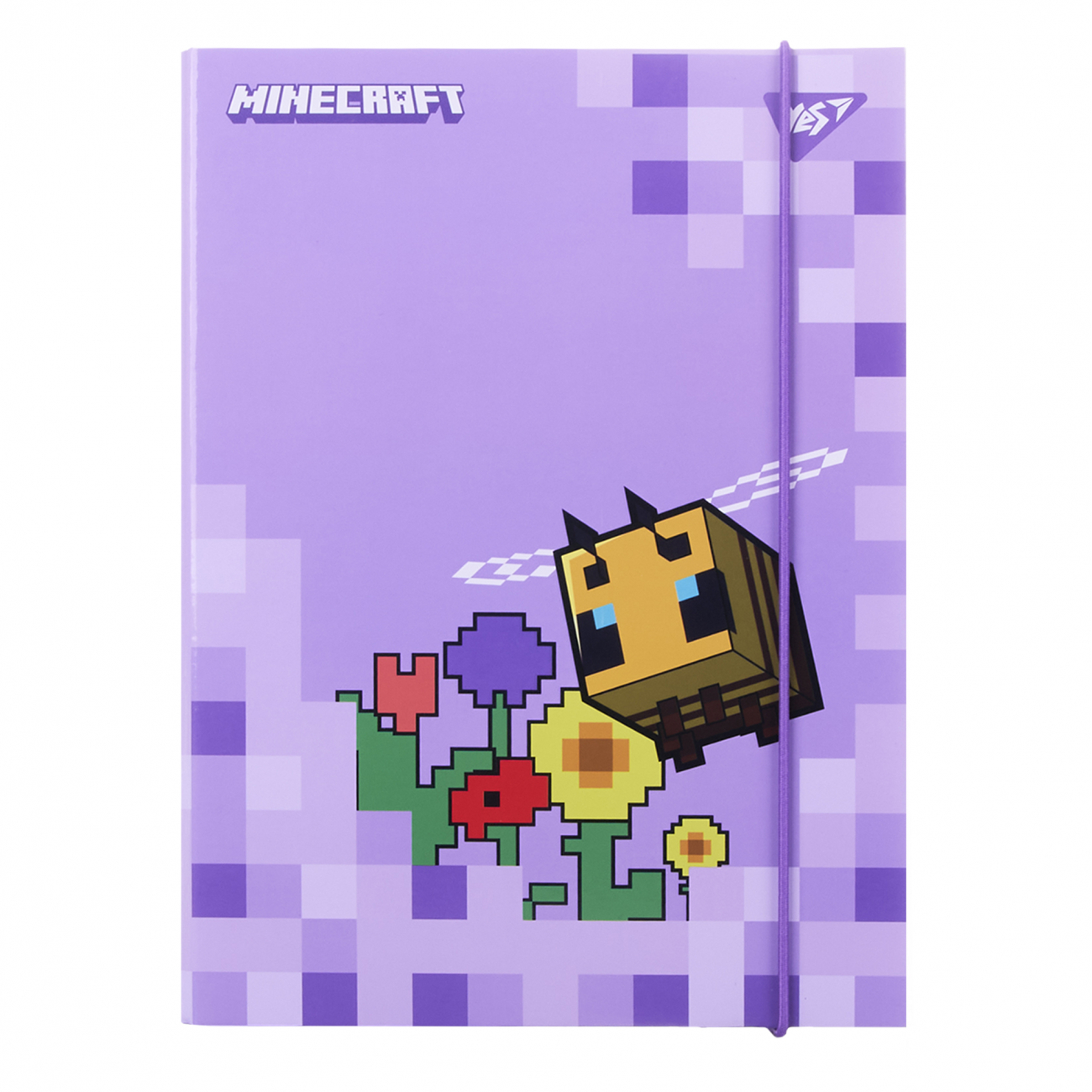 Папка для зош. В5 «Minecraft.Spring» на резинці картон