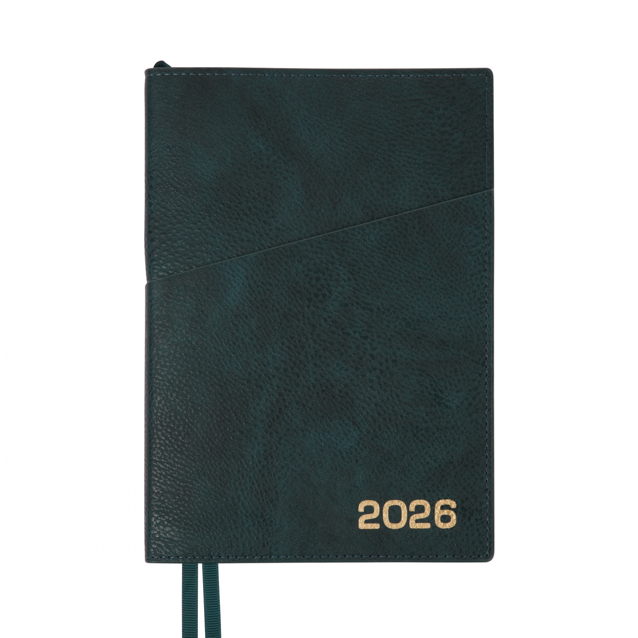 Щоденник А5 «Leo Planner» дат2026 184 аркуші Credo інтегр, смарагдовий