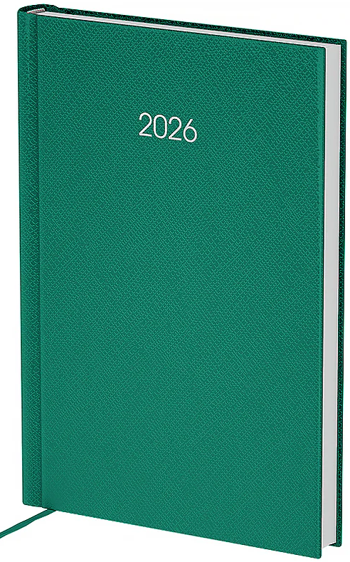 Щоденник А5 дат2026 Classic Style, с/т аквамариновий