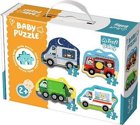 Пазли Baby Classic.Транспортні засоби та робочі місця