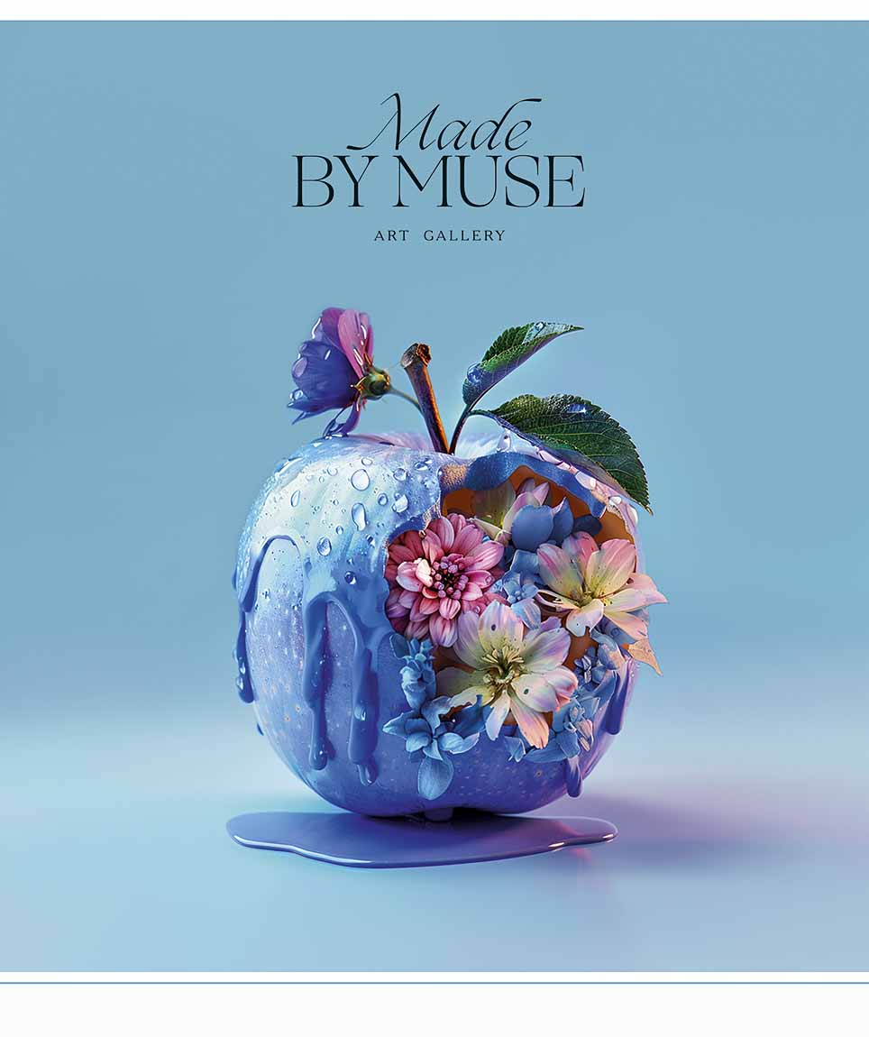 Зошит 60 аркушів лінія «Made by muse» УФ-лак