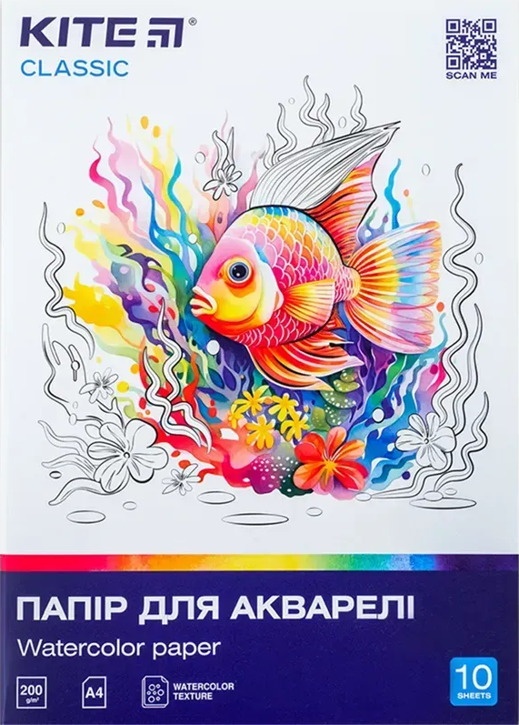Папка для аквар. 10/200 А4 Classic