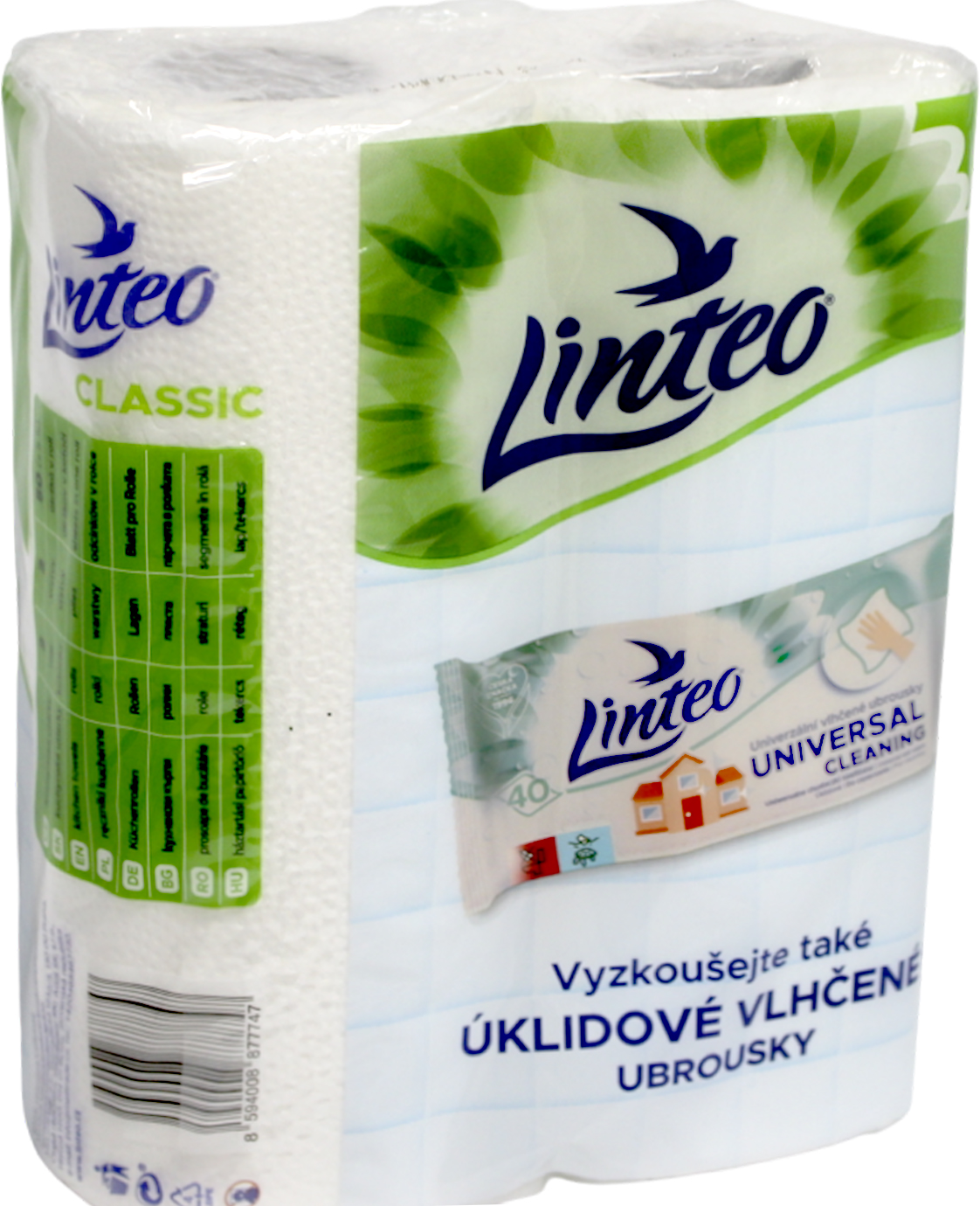 Рушник паперовий «Linteo Classic» 2шар. (2шт)