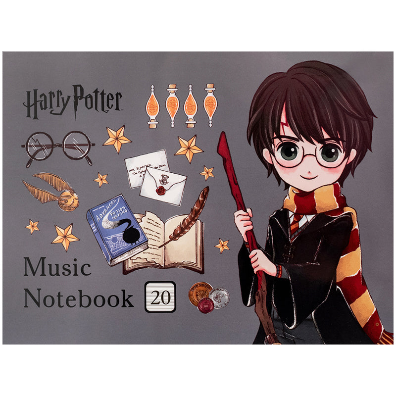 Нотний зошит А5 20 аркушів Harry Potter