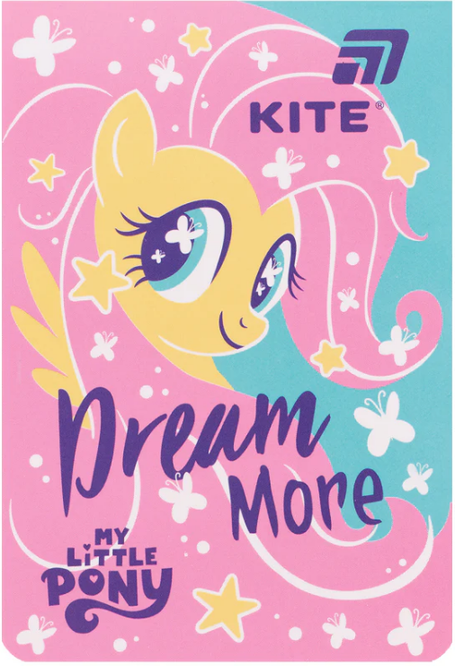 Блокнот А7 48 аркушів клітинка м'яка обкладинка «My Little Pony»