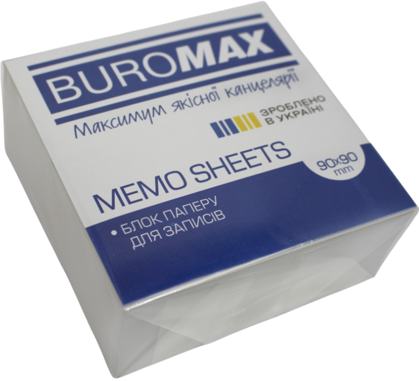 Блок/зам. нкл 90×90×40мм 500 аркушів Jobmax