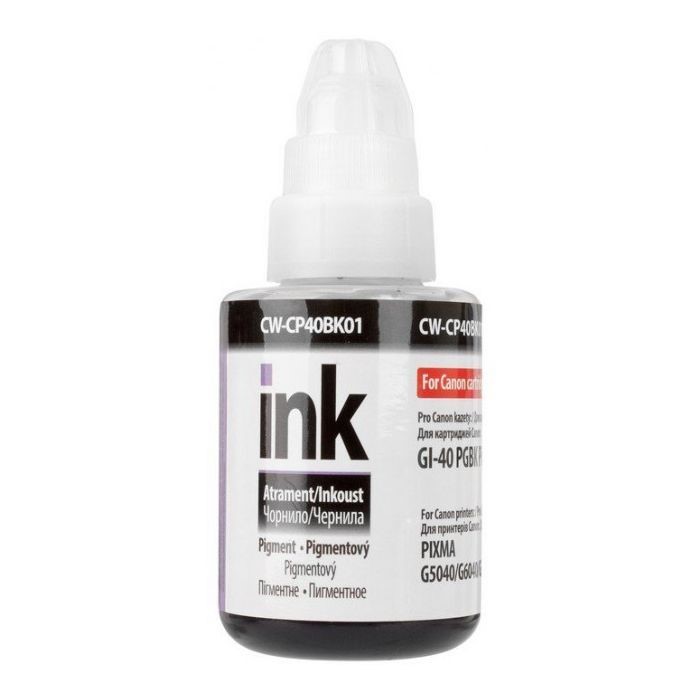 Чорнило к-кт Canon GI-40/GI-41 PIXMA GM2040/G5040/G604 135мл (Pigment) Black
