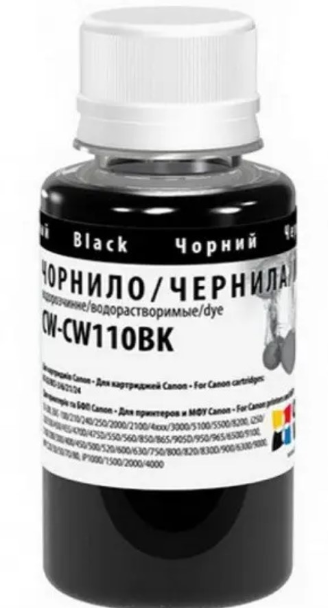 Чорнило ColorWay Canon Universal CW110BK01 100мл black