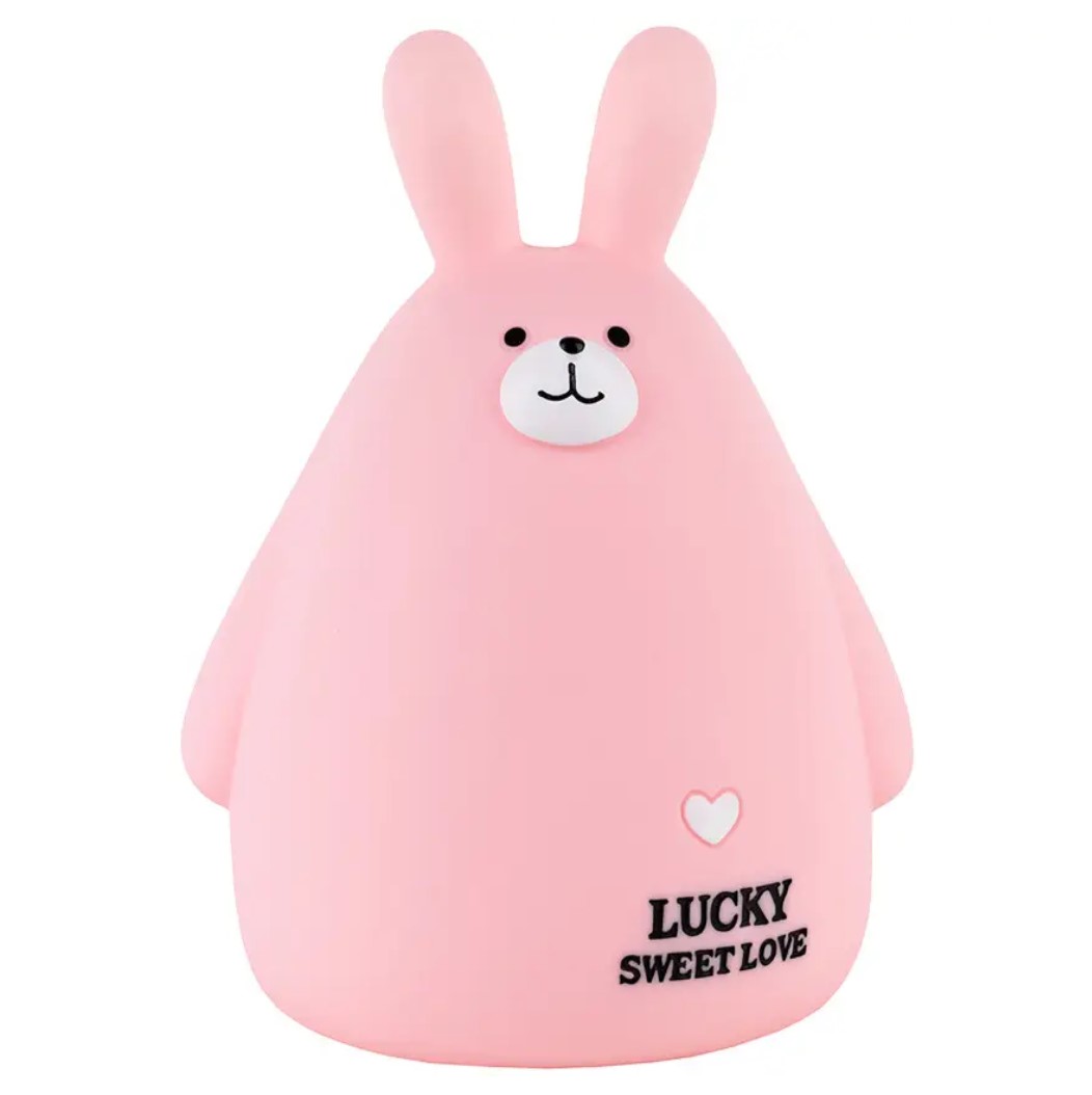 Скарбничка пластикова Pink Bunny
