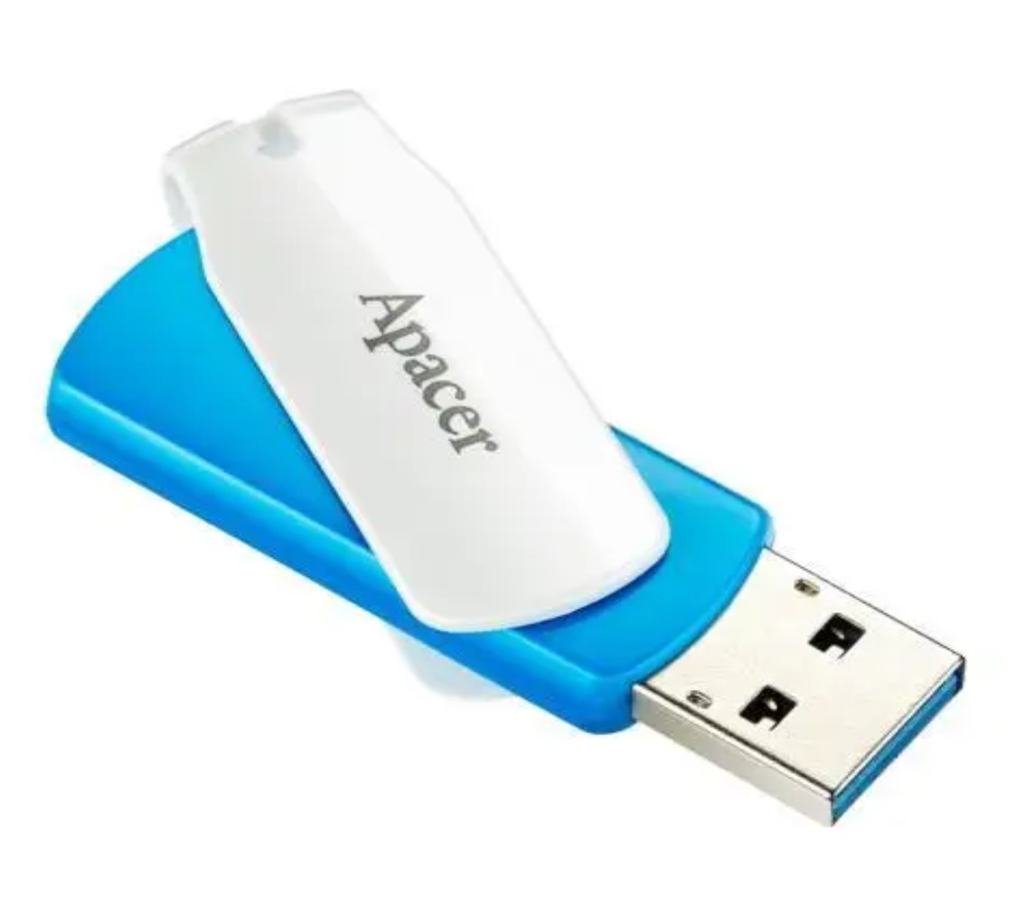 Флеш-пам`ять 128GB «Apacer» AH357 USB3.2 blue