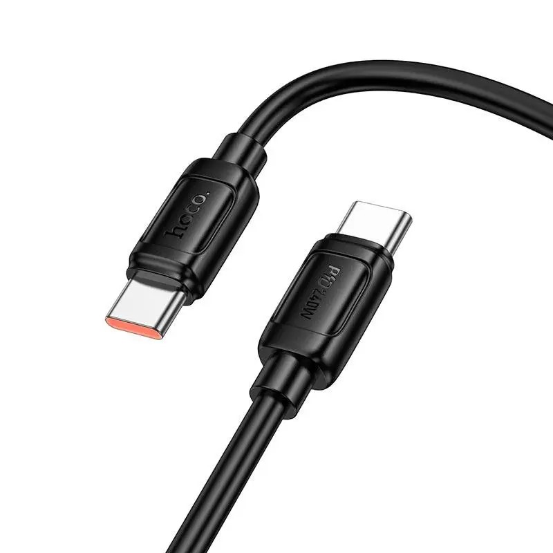 Кабель Type C > Type C X115 240W 5A 1м black