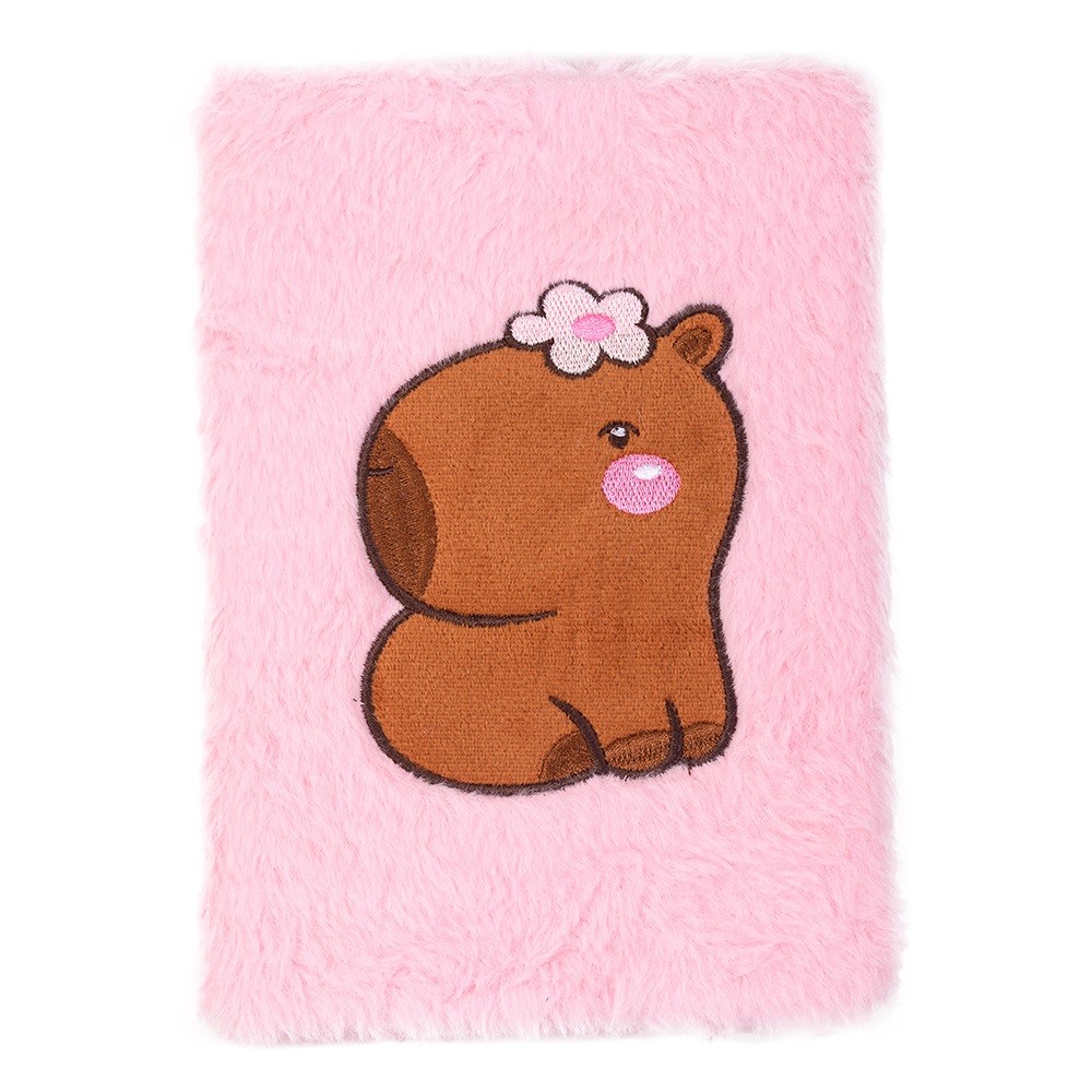 Блокнот А5 80 аркушів клітинка м'яка обкладинка асорті Kids line. Capybara8″