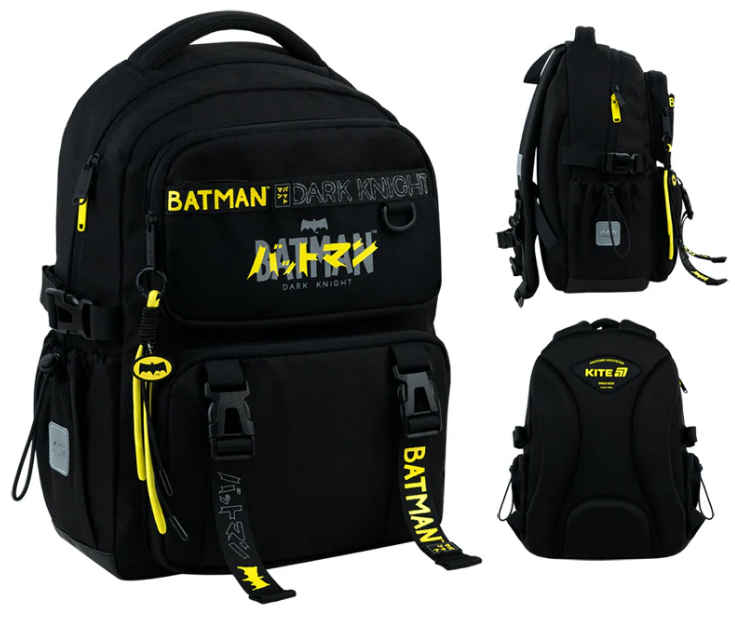 Рюкзак Education 1022 DC Batman 1 відділення, 5 кишень