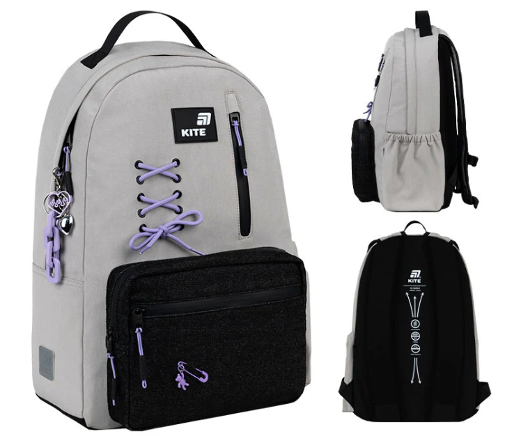 Рюкзак Education teens 949L Romantic Minimalism 1 відділення, 6 кишень