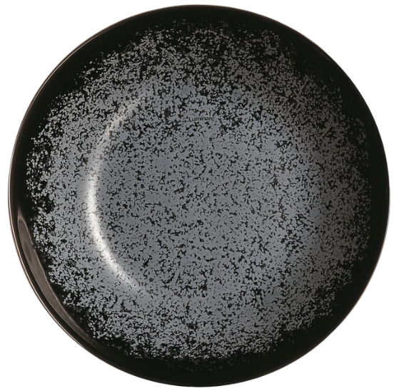 Тарілка супова скло «Luminarc.Slate Black» 20см
