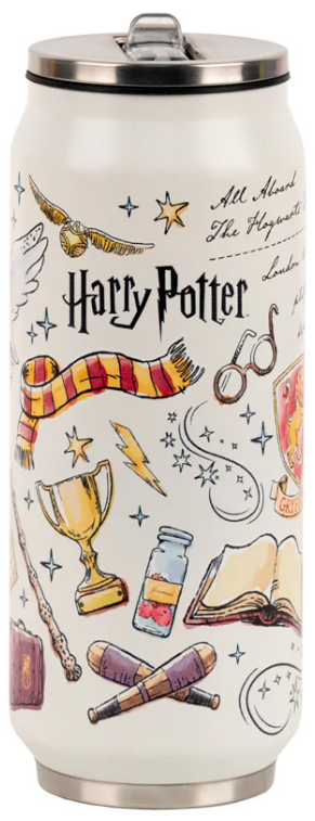 Термос з трубочкою металевий 0,5л Harry Potter