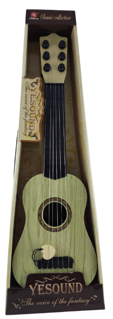 Гітара 43см, струни 6 шт, медіатор, в коробці, 15,5×48×5см