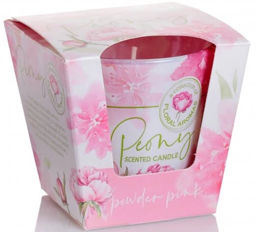 Свічка з ароматом «Bartek candles» 115г/30год. Peony