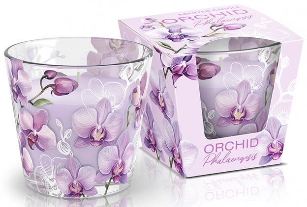 Свічка з ароматом «Bartek candles» 115г/30год. Orchid Phalaenopsis
