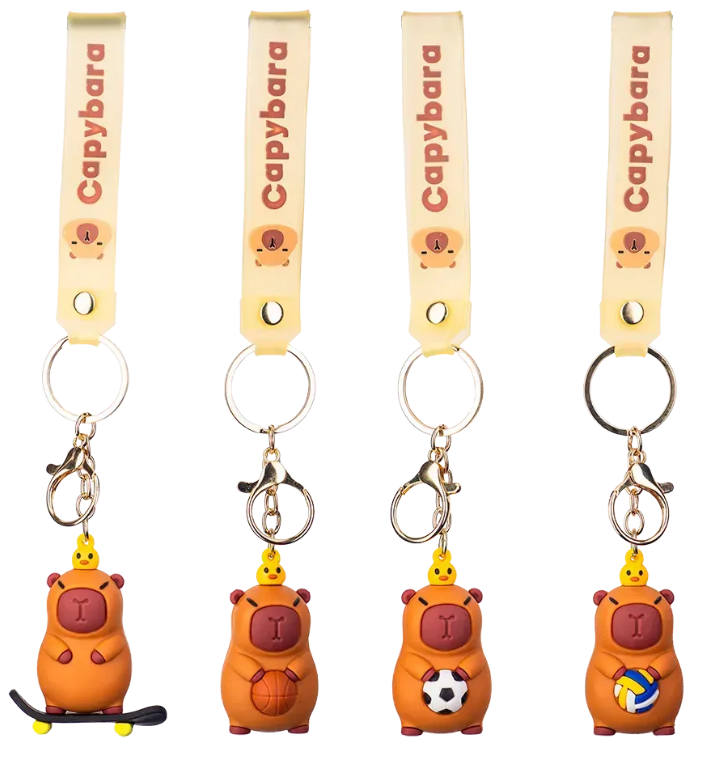 Брелок Capybara3″ спорт