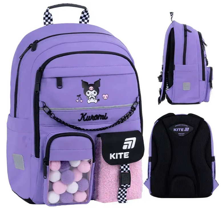 Рюкзак Education Hello Kitty 2 відділення, 5 кишень