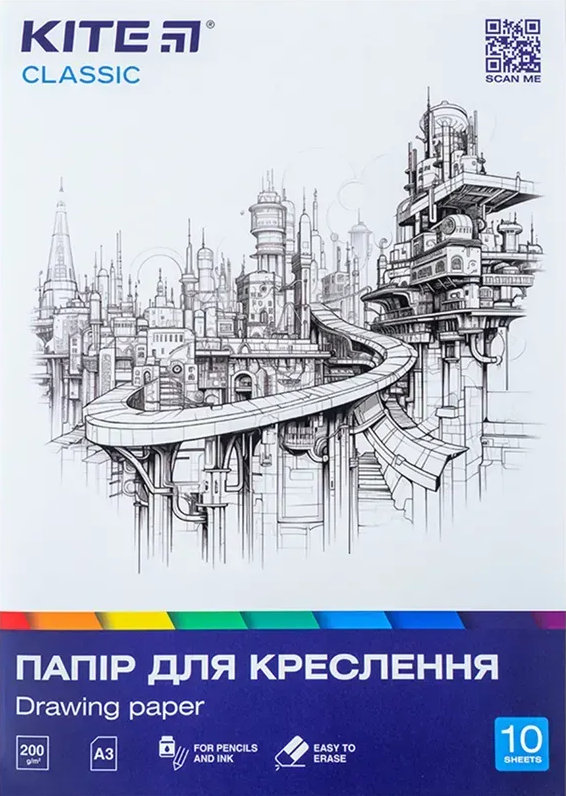 Папір для кресл. А3 (10арк./200)