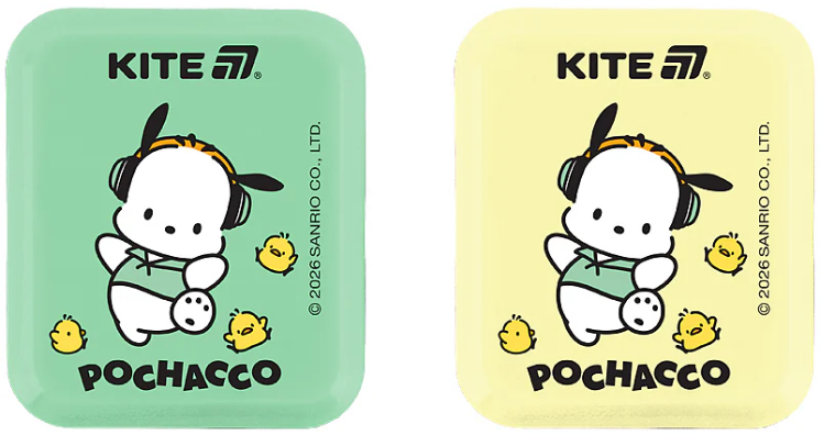 Точилка Pochacco прямокутна, з контейнером