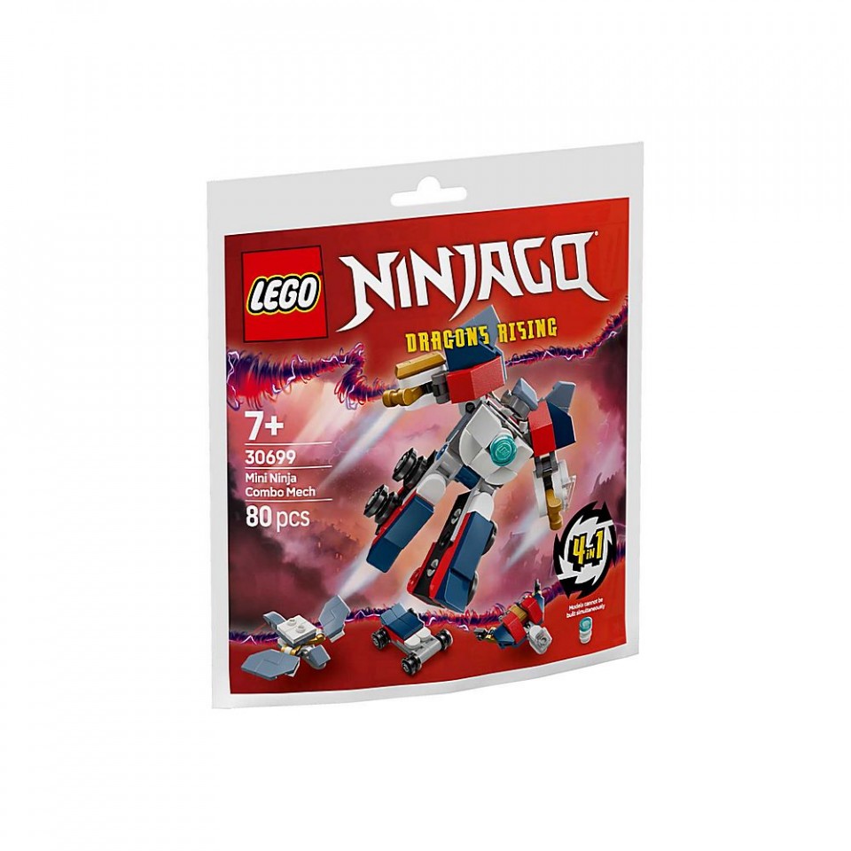 Конструктор «LEGO» Ninjago Мінініндзя комбо робот