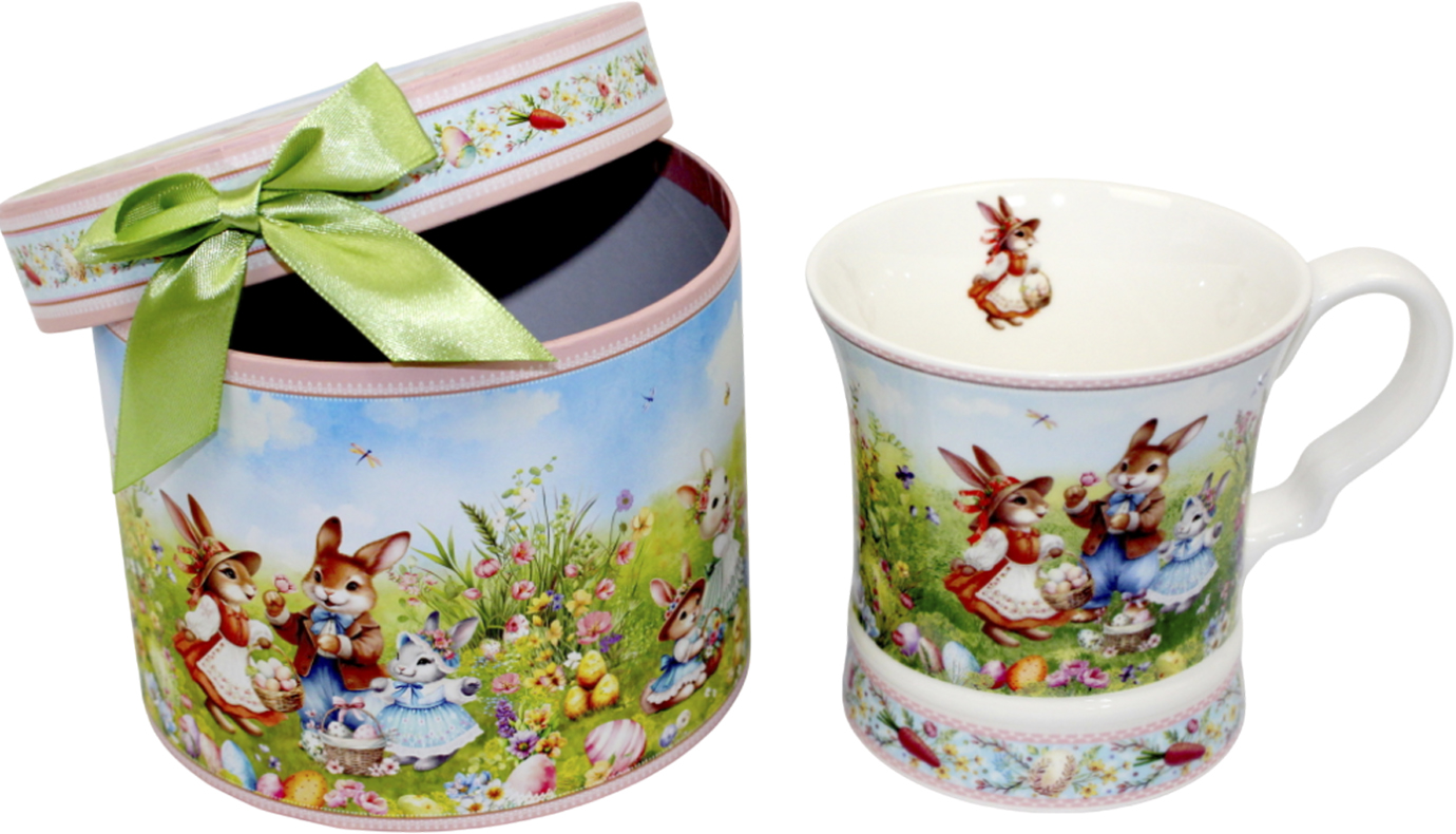 Чашка керамічна 320мл «Easter Tale» в подар. корці.