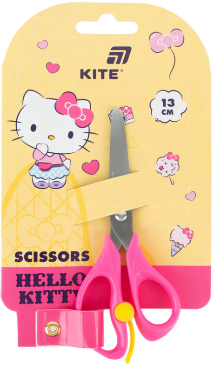 Ножиці дитячі Hello Kitty 13см з пружиною