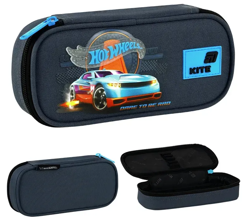 Пенал Hot Wheels 1 відділення, м'який