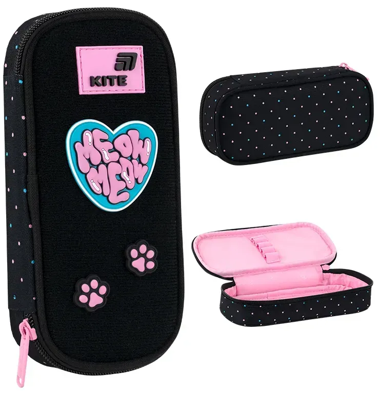 Пенал Pretty Kitty 1 відділення, м'який