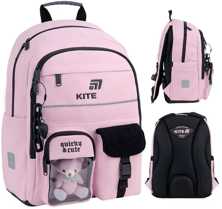 Рюкзак Education 584 Quirky&Cute 2 відділення, 5 кишень
