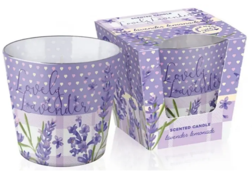 Свічка з ароматом «Bartek candles» 115г/30год. Minty Lavander