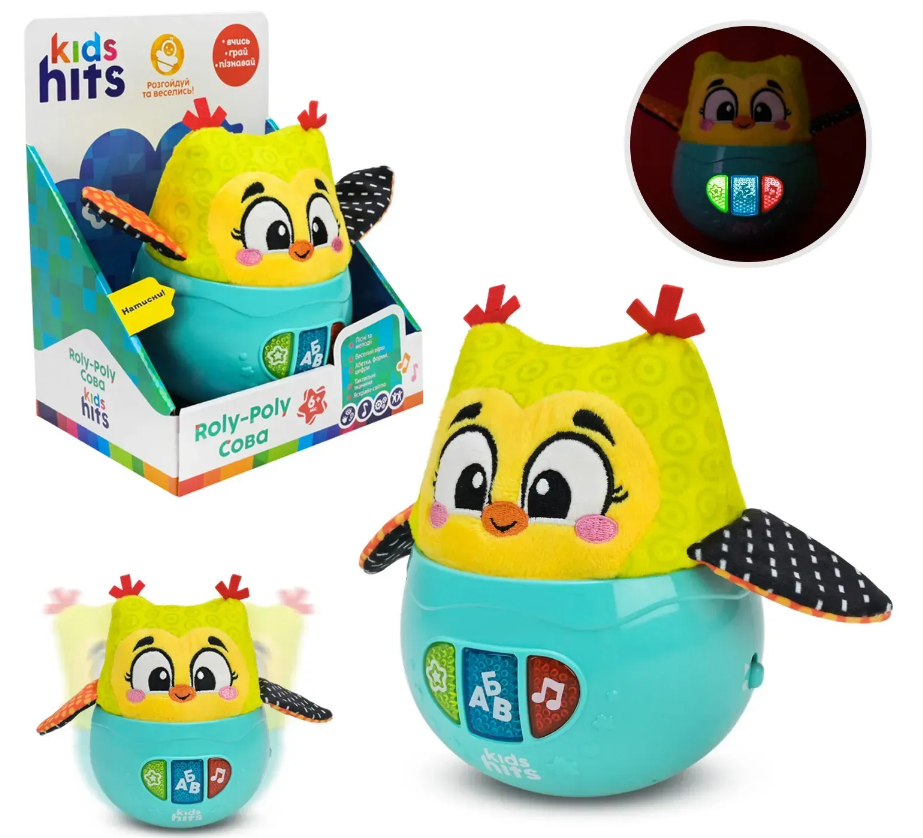 Неваляшка Совеня Kids Hits в коробці КІ