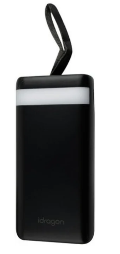 УМБ «Idragon» Power Bank 20000mAh 2A black