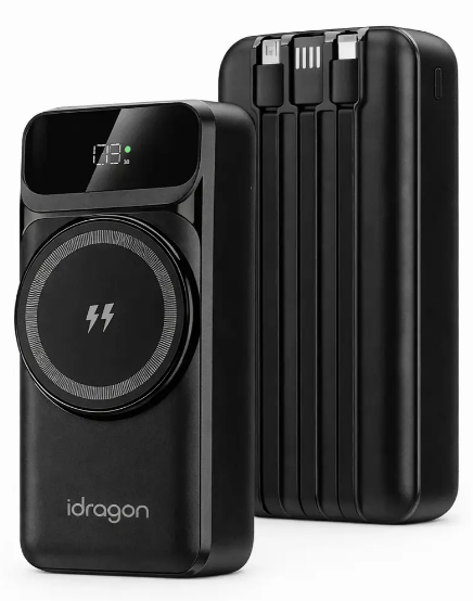 УМБ «Idragon» Power Bank 20000mAh 30W black
