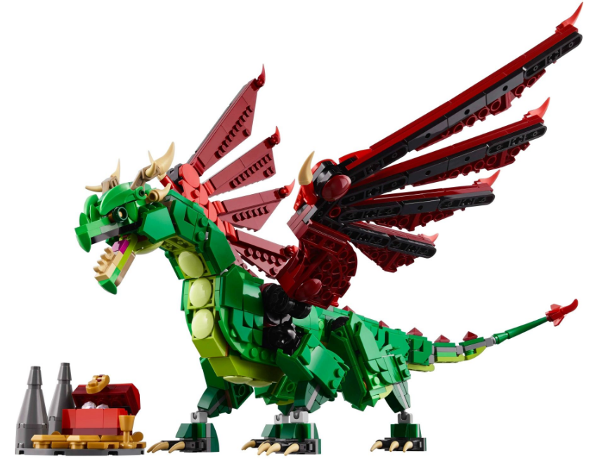 Конструктор «LEGO» Creator Середньовічний дракон