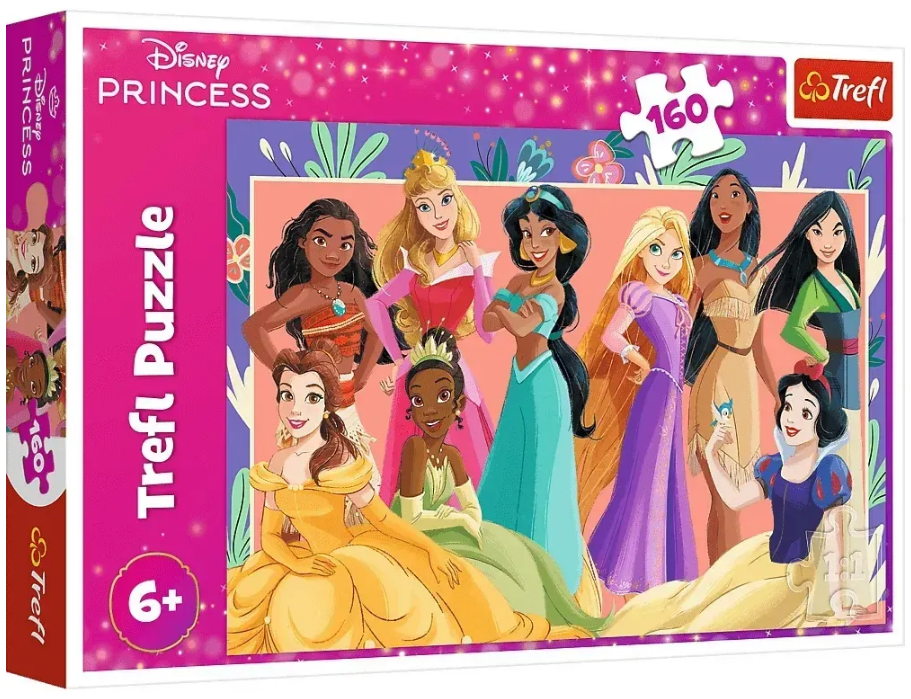 Пазли Trefl 160 елементів Disney Princess Справжні принцеси