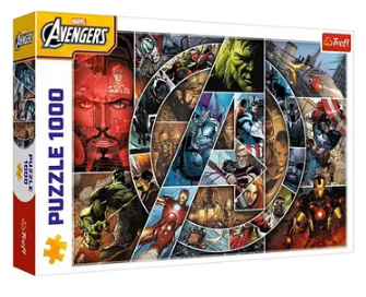 Пазли Trefl 1000 елементів Marvel Heroes Месники