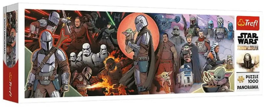 Пазли Trefl 1000 елементів Lucasfilm Star Wars The Mandalorian Пригоди Мандалорця
