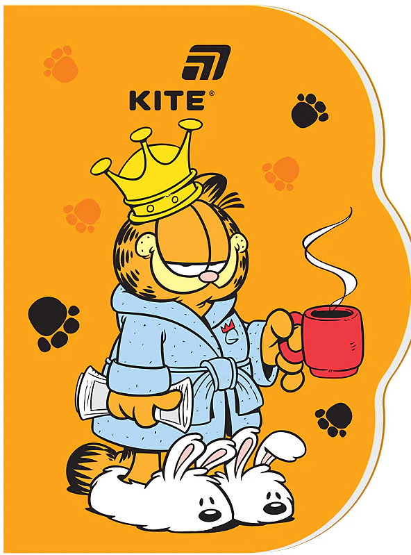Блокнот А6 60 аркушів вирубка Garfield