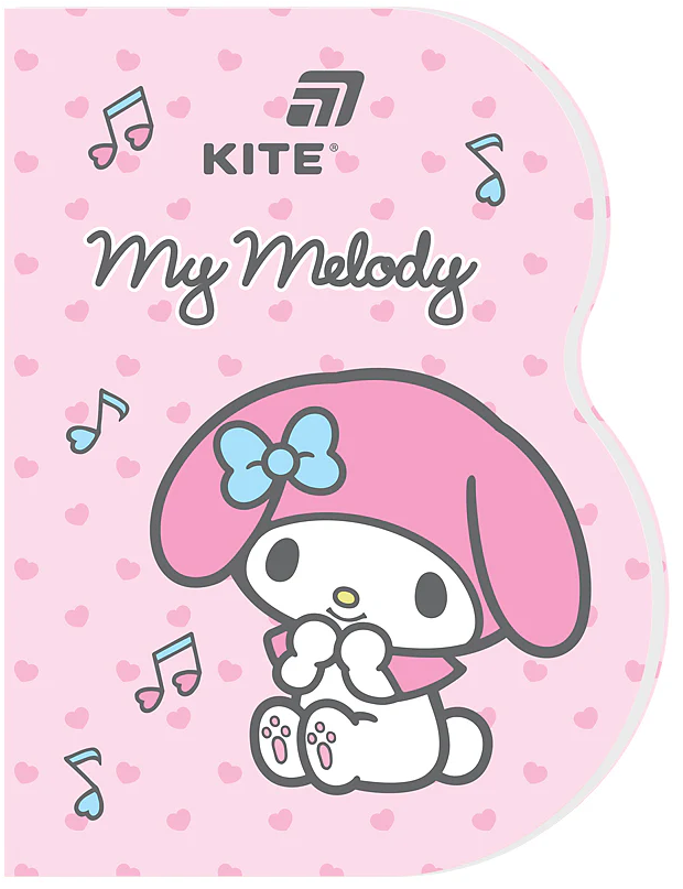 Блокнот А6 60 аркушів вирубка My Melody